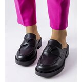 Gemre Black closed-toe slides Berkshire | Shoptok.si