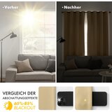 MIULEE 2x 140x160cm Zatemnitvene Zavese za Okna | Shoptok.si