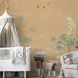  Foto tapeta - Bird in the Meadow 500x350 Vodootporna | shoptok.hr