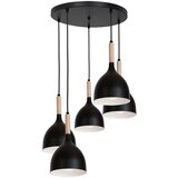  Luster na sajli NOAK WOOD 5xE27/60W/230V | Eponuda.com