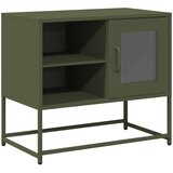 TV ormarić maslinastozeleni 68x39x60,5 cm čelični | Eponuda.ba