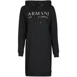 Armani Exchange Kratke obleke 6LYA78-YJ5TZ Črna