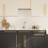  Ručke za ormarić 20 kom zlatne 480 mm od nehrđajućeg čelika | shoptok.hr