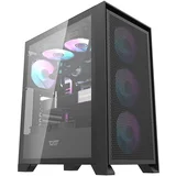 Darkflash DRX70 Mesh kućište+ 4 RGB ventilatora, crno, bez napajanja