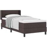 s opruga kutije Tamno smeđa 200 x 100 cm tkanina | shoptok.hr