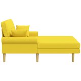  Šezlong Svijetlo žuta Tkanina | shoptok.hr