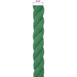  Pamučno uže 40 mm 10 m Zelena 100% Pamuk | shoptok.hr