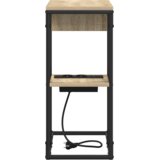 vidaXL Nočna omarica Sonoma Oak 41.5 x 26 x 60.5 cm Konstruiran les | Shoptok.si