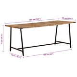 Blagovaonski stol 180x90x75 cm od masivnog drva manga | shoptok.hr