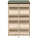  Vrtna Šupa Prirodna 106 x 56 x 176,5 cm Čvrsto drvo jele | shoptok.hr