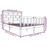  Za krevet od masivne borovine 120 x 200 cm | shoptok.hr