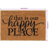  Otirač prirodni 40x60 cm čupavi od kokosovih vlakana | shoptok.hr