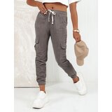 DStreet Spodnie damskie CHICCORD szare | Shoptok.si