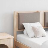vidaXL Vzglavje Drugo Rjava 120 cm Trdna borovina | Shoptok.si