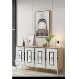 Hanah home Hannah Kućna Konzola Puma 150, 150x75x32 cm, Bijela | Eponuda.ba