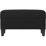  Klupa crna 70 x 35 x 41 cm od umjetne kože | shoptok.hr