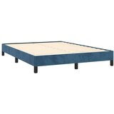 vidaXL okvir za krevet tamnoplavi 140x200 cm baršunasti | shoptok.hr