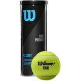 Wilson tour premier all ct 3 ball can, lopta za tenis, crna WRT109400 Cene
