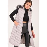 Dewberry Z6684 LADIES VEST-FLAT GREY | Shoptok.si