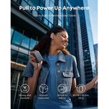 Anker Nano Power Bank 10000 mAh, 45W s vgrajenim USB-C kablom, crna | shoptok.hr
