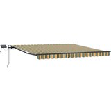  Skrovita tenda Zelena i žuta 450 ×350 cm tkanina | Eponuda.ba
