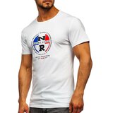 DStreet Pánské tričko s potiskem SS11092 - bílá, Cene