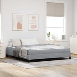  s opruga kutije Svijetlo siva 180 x 200 cm tkanina | shoptok.hr