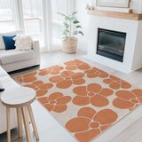 Mila Home Oranžna pralna preproga 80x150 cm Orange Meadow – | Shoptok.si
