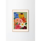The Poster Club Plakat 50x70 cm Flowers on Sage Green – Carla Llanos – | Shoptok.si