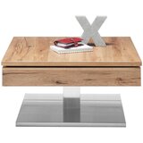 Valnatura klubska miza, 75/38/75 cm barve hrasta | Shoptok.si