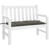 vidaXL Blazina za vrtno klop melanž temno siva 100x50x7 cm blago Cene