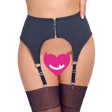 Cottelli Elegant Matte Look Suspender Belt 2340569 Black L | shoptok.hr