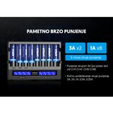 XTAR Univ. punjač akumulatora do 8 kom. sa displejem VC8S | ePonuda.com