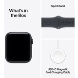 Apple pametna ura watch se 3 GPS 40mm Midnight aluminium case-midnight sport band - m/l (MEHC4WF/A) | Shoptok.si