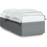 Okvir za krevet svjetlosivi 90 x 200 cm od tkanine | shoptok.hr