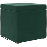  Stolica Tamnozelena 41 x 41 x 40 cm Svileni i Fino Radeći Drvo | Eponuda.com
