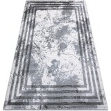 RugsX Preproge Preproga AKRIL VALS 01553A C53 74 Okvir 240x340 cm Siva | Shoptok.si