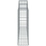  Lučne gabionske košare 25kom 200x30x100/120cm pocinčano željezo | shoptok.hr