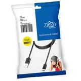 USB A na USB type C, dužina 1.0 metar - USB-TC/1, 0, Crni