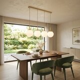 Brilagi Luster na sajli MILO 4xE27/60W/230V bež/zlatna | Eponuda.com