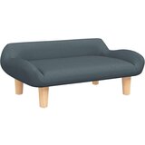  Dječja sofa tamnosiva 70x40x24 cm tkanina | shoptok.hr