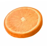 Doppler jastuk za sjedenje, okrugli Naranča (Ø x V: 39 x 7 cm, Motiv: Narančaste boje, Poliester)