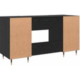  Stol s policom Crni hrast 140 x 50 x 75 cm Konstruirano drvo | shoptok.hr