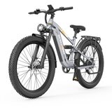 ZAZAWORK Električno kolo CF500, 27,5” 48V 20Ah, polno vzmetenje, srebrno, (5000232096) | Shoptok.si