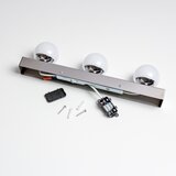 Brilagi SET 2x LED kupatilsko zidno svetlo HOLLYWOOD 3xLED/3W/230V 39 cm IP44 hrom | Eponuda.com