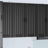  Ormar za Zid LUCCA Crna 80 x 31 x 100 cm Konstruirano drvo | Eponuda.com