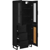  Kuhinjski ormarić Zidne Crni hrast 69 5 x 34 x 180 cm Konstruirano drvo | shoptok.hr