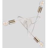  plafonski luster oxford 3xE27/15W/230V mesing/bela | Eponuda.com