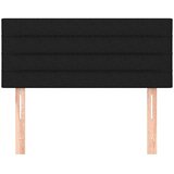  Uzglavlje crno 100x5x78/88 cm od tkanine | Eponuda.com