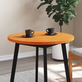 vidaXL Ploča za stol okrugla voštano smeđa Ø 70 x 2,5 cm od borovine | shoptok.hr